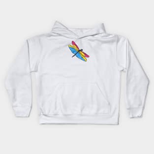 Pansexual Dragonfly Kids Hoodie